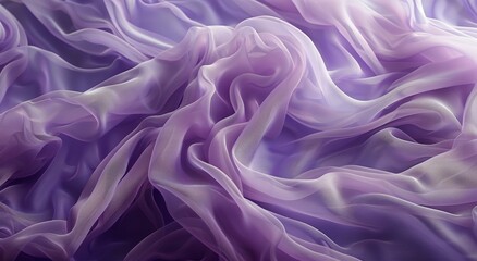 Purple Sheer Fabric Draped Texture