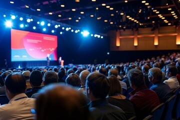 Large Audience Attending Conference

