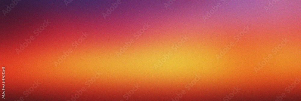 Poster abstract gradient background with noise and grain texture. blurred sunset grainy banner