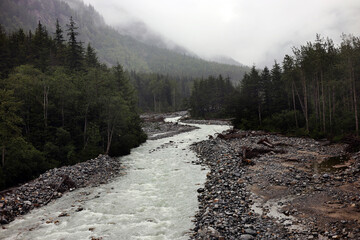 River in Skagway Alaska