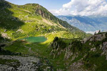 Lagorai and its wonderful lakes in the italian dolomites