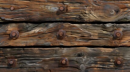 Naklejka premium Vintage wooden texture background