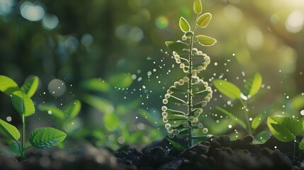 Concept of green biotechnology or synthetic biology