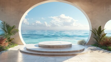 Obraz premium Minimalist Ocean View