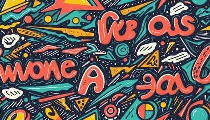 Colorful abstract stylish illustration