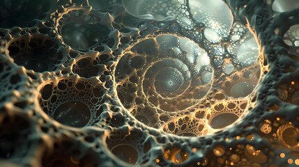 Intricate fractal design