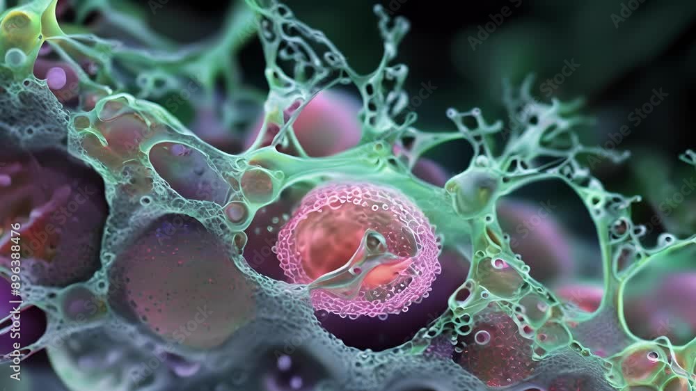Poster a magnified image of the cortical reaction a process in which the cortical granules release enzymes 