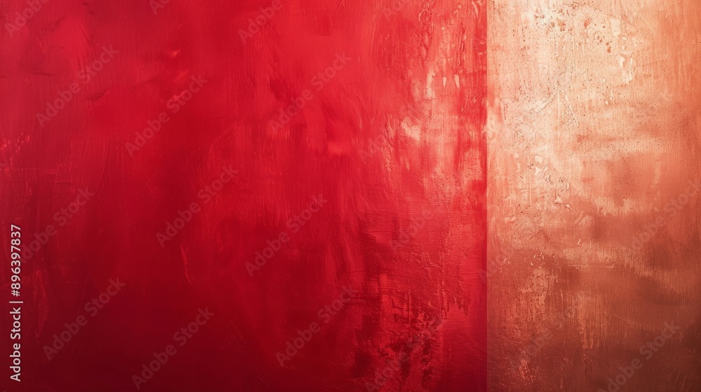 Poster warm and inviting red and gold textured background perfect for adding color to any project