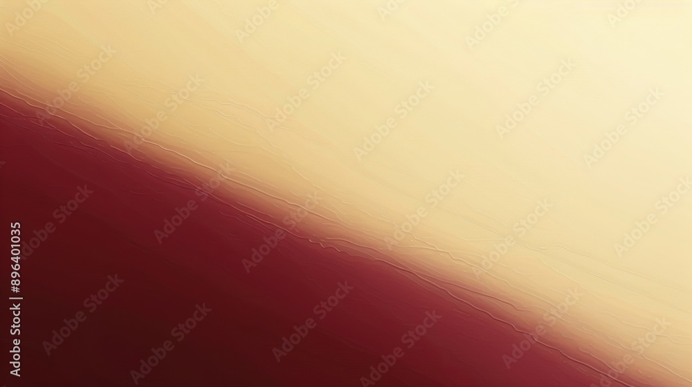Poster abstract background featuring a diagonal line creating a two-tone effect, separating burgundy and ye