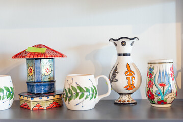 traditional ottoman tile art preparation process, , sustainable gift concept