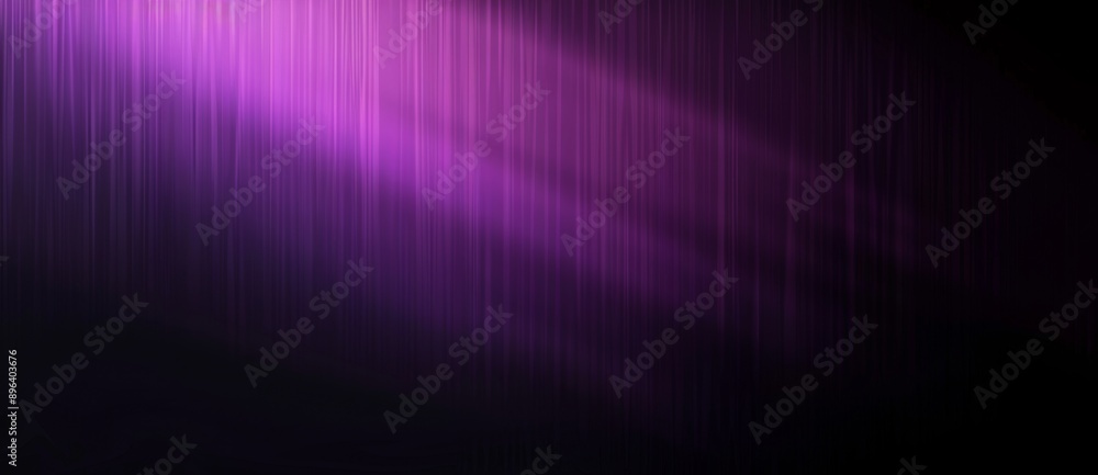 Aufkleber mesmerizing purple light beams on dark backdrop with gradient effect, creating futuristic vibe. idea