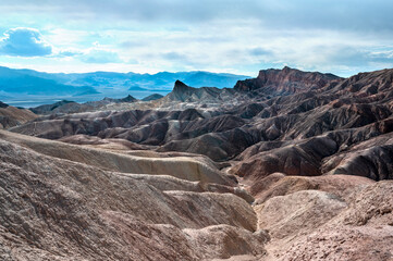 Zabriskie Point, Death Valley in California