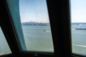 Statue of Liberty Near New York City, New York, America, USA.