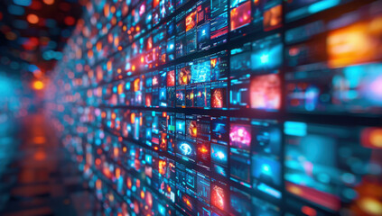 The concept of digital content, a social network service, streaming video, and NFT, which is a non-fungible token.
