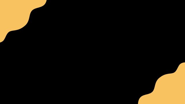 Animated footage graphic with templete