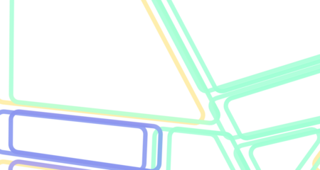 Abstract crystal background with refracting light and highlights in purple and yellow colors PNG