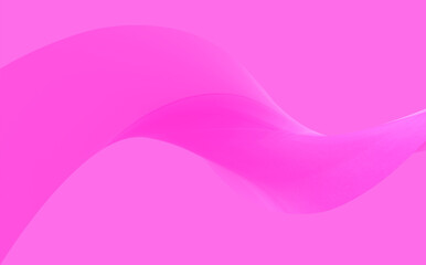 ABSTRACT 3D CURVED WAVE - MINIMALIST DESIGN