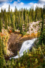 Twister Falls-Yellowstone National Park