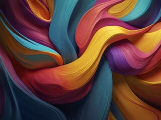 Vibrant Psychedelic Texture Wallpaper for Creative Projects