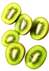 Fototapeta premium delicious Kiwi isolated on white background