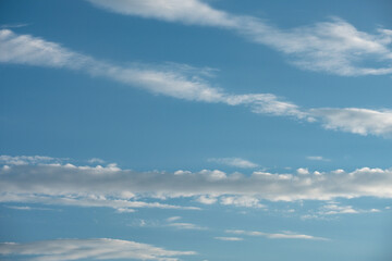 blue sky with clouds