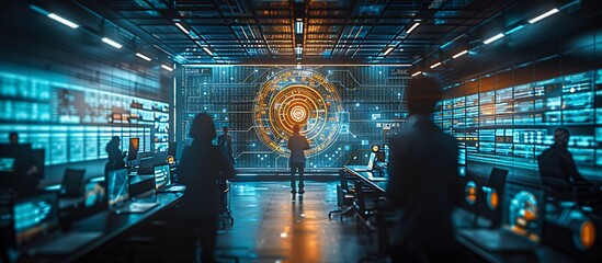 office environment to reflect the focus on AI : Generative AI