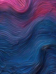 Obraz premium A colorful abstract background with wavy lines perfect for use in presentations, infographics, and design projects