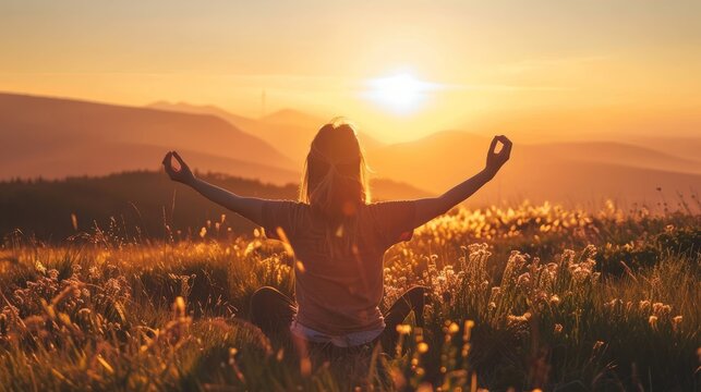 Effective morning routine  meditation, workout, goal setting, and time management strategies