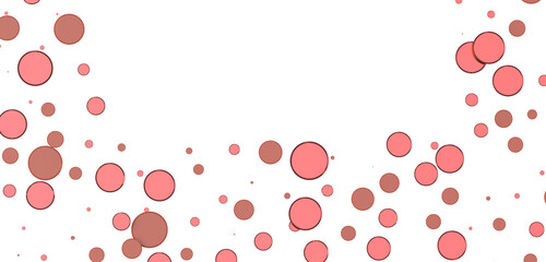 confetti png. red confetti falls from the sky.