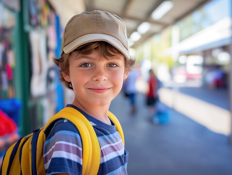 Crian&ccedil;a pronta para a volta as aulas