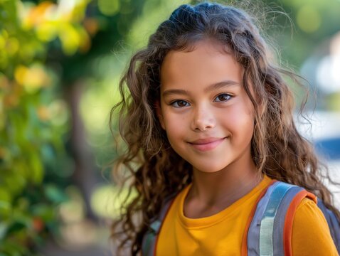 Crian&ccedil;a pronta para a volta as aulas
