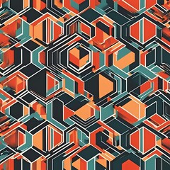 geometric background.  seamless geometric pattern.