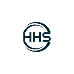 HHS logo. H H S design. White HHS letter. HHS, H H S letter logo design. H H S letter logo design in GOLD, GOLDEN LOGO, THREE, style. letter logo set in one artboard. H H S letter logo vector design.