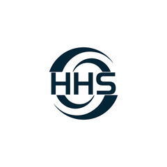 HHS logo. H H S design. White HHS letter. HHS, H H S letter logo design. H H S letter logo design in GOLD, GOLDEN LOGO, THREE, style. letter logo set in one artboard. H H S letter logo vector design.