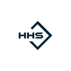 HHS logo. H H S design. White HHS letter. HHS, H H S letter logo design. H H S letter logo design in GOLD, GOLDEN LOGO, THREE, style. letter logo set in one artboard. H H S letter logo vector design.