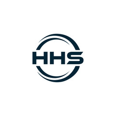 HHS logo. H H S design. White HHS letter. HHS, H H S letter logo design. H H S letter logo design in GOLD, GOLDEN LOGO, THREE, style. letter logo set in one artboard. H H S letter logo vector design.