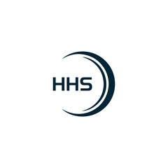 HHS logo. H H S design. White HHS letter. HHS, H H S letter logo design. H H S letter logo design in GOLD, GOLDEN LOGO, THREE, style. letter logo set in one artboard. H H S letter logo vector design.