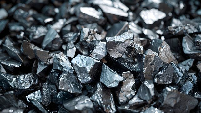 Pile of Raw Lithium: Key to Battery Production Isolation raw production isolation