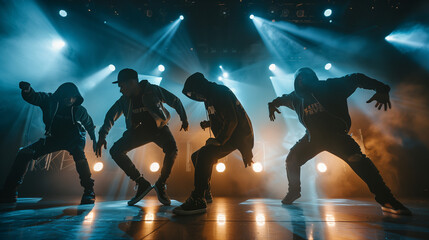 people dancing in the nightclub