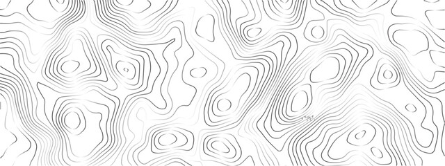 Obraz premium Transparent PNG Topographic line map. Modern design with White background with topographic wavy pattern design. 