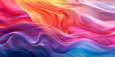 Obraz premium A vibrant abstract background with swirling colors
