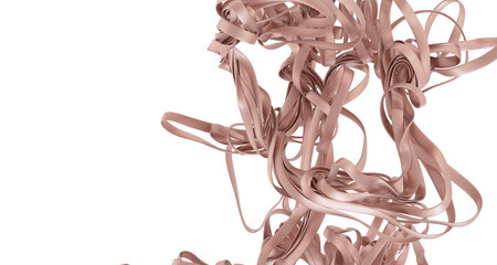 Shiny yellow leaf gold foil texture background