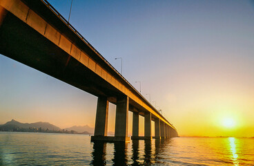Rio-Niteroi Bridge is a box girder bridge crossing Guanabara Bay, in the State of Rio de Janeiro....