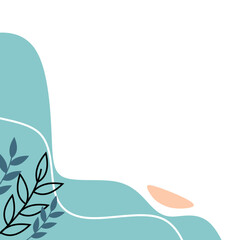 Hand Drawn Curve Corner