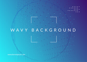 Edm Flyer. Green Sound Background. Festival Vector. Pink Techno Design. Electronic Audio Illustration. Music Electro Graphic. Discotheque Set. Blue Edm Flyer