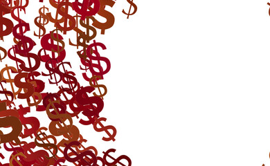 Gold Dollars Earnings Background