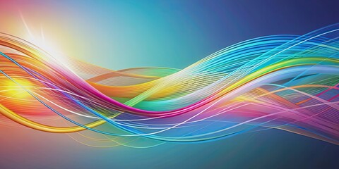 Abstract background with intersecting and flowing lines, abstract, background, lines, intersecting, flowing, design, pattern