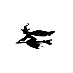 halloween flying witch