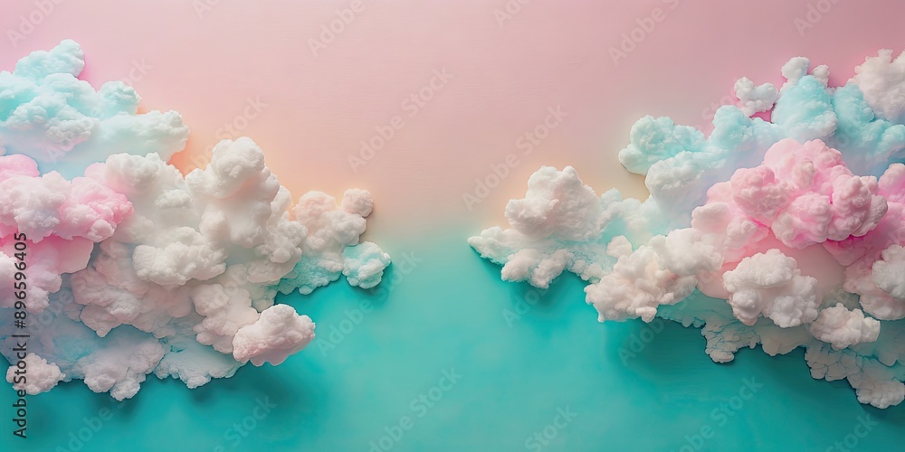 Wall mural Pastel cloud paper texture background for minimalist design, pastel, cloud, paper, texture, background, minimalist, soft, gentle