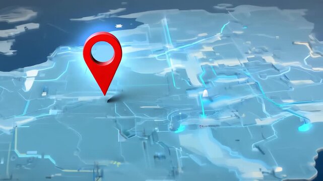 3D Map pins, GPS, navigator pin checking points, 3D World Map icon, technology and application mobile smart phone with mobile, delivery tracking, transportation, travel